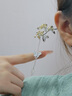 老鳳祥月桂花銀發(fā)簪女士古風(fēng)國潮蝴蝶流蘇頭飾情人節禮物送女友女生老婆 月桂花蝴蝶流蘇發(fā)簪 曬單實(shí)拍圖