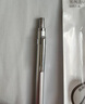 得力(deli)0.5mm/2B金屬自動(dòng)鉛筆活動(dòng)鉛 低重心不易斷芯學(xué)生文具考試繪圖 辦公標記簽字 單支筆 曬單實(shí)拍圖