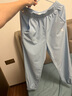 特步（XTEP）特步童裝夏季女童輕薄休閑褲2025新款兒童梭織褲中大童透氣運動(dòng)褲 風(fēng)輕藍【速干款】 130 130 曬單實(shí)拍圖
