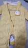 巴拉巴拉童裝嬰兒連體羽絨服輕薄羽絨服寶寶衣服2025冬裝抱衣爬服男童女童 黃色雪人-白鴨絨 73 cm-充絨量37g 曬單實拍圖