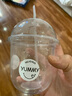 全適雙皮奶碗波波蛋糕杯一次性布丁奶茶酸奶冰淇淋杯甜品杯360ml*20套 曬單實(shí)拍圖