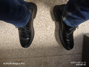 回力官方皮鞋男2025秋冬季加絨正裝鞋商務(wù)男鞋保暖男士棉鞋 黑色 42 曬單實(shí)拍圖