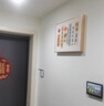 莫小邪萬(wàn)事如意高檔電表箱裝飾畫(huà)電閘箱遮擋電閘箱遮擋好寓意弱電箱蓋板 T131503 45*35cm（遮擋35*25） 懸掛式【水晶畫(huà)面】 原木色框（免打孔安裝） 曬單實(shí)拍圖