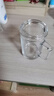 胖東來(lái)水晶杯超市同款機器切割原礦水晶杯大容量加厚水晶玻璃杯 380毫升把手水晶玻璃杯 曬單實(shí)拍圖