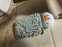 潔麗雅擦手巾26*16cm*2條雪尼爾加厚吸水海綿浴室吸水巾朵拉鴨+比特熊 曬單實(shí)拍圖