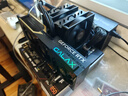超頻三（PCCOOLER）RT620P BK CPU風(fēng)冷散熱器（6熱管/雙塔/雙滾珠軸承風(fēng)扇/銅底焊接/支持1700/AM5） 曬單實(shí)拍圖