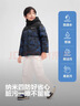波司登25年冬羽絨服鴨絨男女兒童5A抗菌合體短款加厚防寒連帽外套 曬單實(shí)拍圖