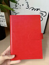 活頁(yè)本本子可拆卸筆記本A5活頁(yè)簡(jiǎn)約記事本B5加厚本子商務(wù)會(huì )議記錄本大學(xué)生考研皮面本文具辦公用品 A5紅色（無(wú)搭扣款） 曬單實(shí)拍圖
