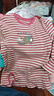 嘟嘟家女童套裝春秋印花寶寶條紋長(cháng)袖t恤打底褲兩件套春裝女寶春季童裝 粉色 120 曬單實(shí)拍圖