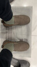 金利來(lái)（Goldlion）男鞋商務(wù)通勤磨砂牛皮套腳休閑鞋G508530091RRA灰41 曬單實(shí)拍圖