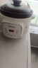 美的（Midea）煲湯電燉鍋3-4人用  家用電砂鍋煲湯鍋燉湯蠱電燉鍋 慢燉多功能煮小米粥  可預約保溫 【紫砂內膽】MD-DGE3056 3L 曬單實(shí)拍圖