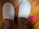 潔麗雅靜音拖鞋女秋冬季2025新款室內居家用軟底防滑日式無(wú)聲地板拖鞋男 奶咖色（推薦款） 38-39 【適合37-38碼】 曬單實(shí)拍圖