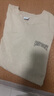 森馬（Semir）長袖T恤男美式復(fù)古印花打底衫春季內(nèi)搭寬松針織上衣刺繡潮流 淺駝50001 L 曬單實(shí)拍圖