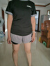 俞兆林運動(dòng)泳衣女款短袖大碼胖mm遮肉運動(dòng)拼接色分體保守遮肚顯瘦泳裝 曬單實(shí)拍圖
