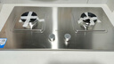 海爾（Haier）燃氣灶雙灶家用 天然氣不銹鋼灶具 5.2kw純藍火焰 65%熱效易潔耐高溫 臺嵌兩用JZT-Q2GE2(12T) 曬單實(shí)拍圖