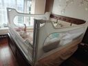 babycare床圍欄嬰兒床上護欄防摔防護兒童原點(diǎn)白【1.8m*1片+2m*2片】 曬單實(shí)拍圖