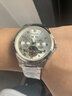 LONGAIES瑞士正品浪琴手表男士多功能機械表防水夜光商務(wù)專(zhuān)用十大品牌男表 本色白面鋼帶升級版 42mm 曬單實(shí)拍圖