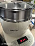 小熊（Bear）電煮鍋 電蒸鍋 小電鍋 宿舍多功能鍋 304不銹鋼 0涂層可預約保溫家用 蒸煮一體 DRG-C12N7 配蒸籠 曬單實(shí)拍圖