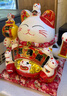 智匯招財貓開(kāi)業(yè)大擺件自動(dòng)招手電動(dòng)搖手大號陶瓷新店開(kāi)業(yè)大吉喬遷禮物 【生意興隆】31*23*29店長(cháng)推薦 【禮盒+坐墊+圍脖】電池插電兩用 曬單實(shí)拍圖