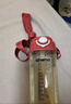 恩尼諾兒童直飲吸管杯寶寶PPSU喝水杯親子學(xué)生幼兒園辦公室海曼紅380ML 曬單實(shí)拍圖