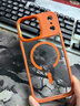 藍妮子適用 蘋(píng)果17pro手機殼 iphone17promax手機殼 蘋(píng)果17磁吸充電16pro/max手機殼15pro透明14全包13 【橙色】強力磁吸*高透背板 蘋(píng)果17ProMax 曬單實(shí)拍圖