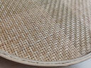 竹編竹匾無(wú)孔竹篩子有孔竹篩圓簸箕竹編簸箕竹制品 細孔60厘米(孔3mm) 曬單實(shí)拍圖