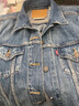 Levi's商場(chǎng)同款李維斯女士美式休閑藍色翻領(lǐng)牛仔夾克外套29945 000 XS 曬單實(shí)拍圖