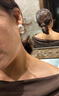ONLY夏季潮流一字領(lǐng)彈力修身短款長(cháng)袖T恤女|124101074 棕色 L 170/88A 曬單實(shí)拍圖