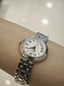 天梭（TISSOT）劉亦菲同款 小美人系列腕表 鋼帶石英女表 T126.010.11.013.00 小美人羅馬數字時(shí)符銀色鋼帶 曬單實(shí)拍圖