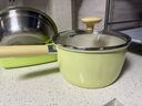 蘇泊爾（SUPOR）奶鍋寶寶輔食鍋嬰兒家用陶瓷不粘奶湯鍋小蒸鍋電磁爐燃?xì)馔ㄓ?陶瓷奶鍋【帶蒸籠】 20cm 曬單實(shí)拍圖