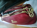 新款真皮質(zhì)感時(shí)尚小包母親節情人節單肩斜挎包 紅色 潤9008 曬單實(shí)拍圖