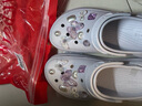 卡駱馳（CROCS）檀健次同款經(jīng)典泡芙洞洞鞋百舒適男沙灘鞋女鞋休閑鞋|207521 霜紫色-5BO 37 (230mm) 38 曬單實(shí)拍圖