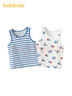 巴拉巴拉寶寶背心秋季女童吊帶男童打底睡衣兒童小內衣兩件裝209325169202 曬單實(shí)拍圖