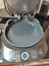 美的（Midea）電餅鐺 鈦陶0氟O鉛O鎘健康耐磨 家用雙面加熱加深烤盤(pán)大火力上下盤(pán)可拆洗烙餅煎餅早餐機煎烤機 【藍色 不可調溫】雙盤(pán)可拆/鈦陶抗菌盤(pán)3077Ti 曬單實(shí)拍圖
