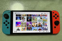 Nintendo Switch任天堂續航版游戲機NS掌上主機日版紅藍便攜家用體感掌機 曬單實(shí)拍圖