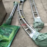 戶(hù)外酒席帳篷停車(chē)棚遮陽(yáng)雨棚大排檔門(mén)面防曬防雨擺攤工地養殖大棚 墨綠色頂布+加粗架子 3米寬*5米長(cháng)【A貨優(yōu)質(zhì)粗4腳】 曬單實(shí)拍圖