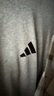 adidas易用系休閑圓領(lǐng)套頭衛衣男裝秋季阿迪達斯官方輕運動(dòng)   中麻灰   M 曬單實(shí)拍圖