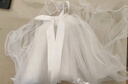 締晶森系超仙絲帶蝴蝶結新娘頭紗結婚寫(xiě)真領(lǐng)證小頭紗求婚旅拍儀式感 曬單實(shí)拍圖