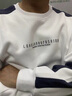 NASAOVER輕奢侈高端品牌長(cháng)袖t恤男2025秋新款商務(wù)外穿上衣休閑男裝打底衫 高檔白色【急速發(fā)貨】 XL 125-140斤 曬單實(shí)拍圖