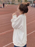 安踏運動(dòng)套裝女2025秋季新款時(shí)尚舒適百搭圓領(lǐng)休閑衛衣長(cháng)褲兩件套 【百搭款】雪花白+基礎黑【衛衣+直筒長(cháng)褲】 L /女生建議拍小一碼 曬單實(shí)拍圖
