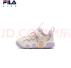 FILA斐樂(lè )兒童運動(dòng)鞋2025年秋季男女?huà)胗淄瘜殞毮g(shù)貼學(xué)步鞋 曬單實(shí)拍圖