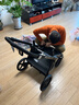 博格步（BUGABOO） FOX CUB 荷蘭全功能高景觀嬰兒推車可坐躺 黑架沙漠黃布組 曬單實拍圖