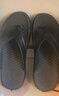 CROCS卡駱馳舒樂(lè )人字拖輕便舒適百搭|211101 黑色-001 43 (270mm) 曬單實(shí)拍圖