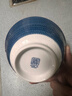 可可屋 日本進(jìn)口美濃燒陶瓷餐具日式釉下彩木蓮飯碗湯碗面碗多用 KN-07 木蓮大碗 藍 曬單實(shí)拍圖
