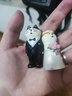 妙奕嘉結(jié)婚禮物送新人新婚禮物訂婚結(jié)婚紀(jì)念日婚房訂婚宴布置送新娘閨蜜 黑貓白貓結(jié)婚擺件+禮盒+拉菲草 曬單實(shí)拍圖