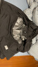 卡爾美（KELME）戶(hù)外羽絨服男冬季新款連帽保暖鴨絨面包服 瑪瑙黑 L 曬單實(shí)拍圖