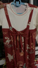 漢宮優(yōu)品嬰兒衣服新生兒假兩件背帶褲哈衣中國風(fēng)秋季爬服女寶寶秋裝連體衣 鶴報(bào)平安 90cm 曬單實(shí)拍圖