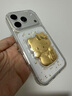 和肯金箔新年款適用蘋果17promax手機(jī)殼立體招財貓Phone17pro卡通16pro輕奢15高級14防摔13保護(hù)套情侶 【透明】高品質(zhì)版本-金箔立體KT貓 iPhone17ProMax 曬單實(shí)拍圖