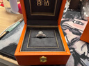 喜鉆鳳冠霞帔傾城鉆戒鉑金結婚訂婚鉆石戒指女送老婆生日禮物 【GIA證書(shū)】鉑金共73分H色VS2 曬單實(shí)拍圖