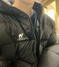 駱駝羽絨服防潑水鴨絨男女加厚戶外防寒冬季面包服 黑色 男女同款,7674B XL 曬單實拍圖